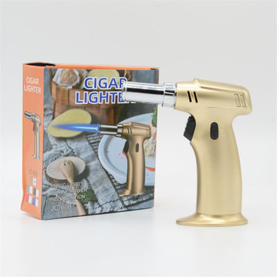 Jet Flame Chef Butane Torch Fuel Lighter Windproof เชื้อเพลิงรีฟิลสำหรับเทียน